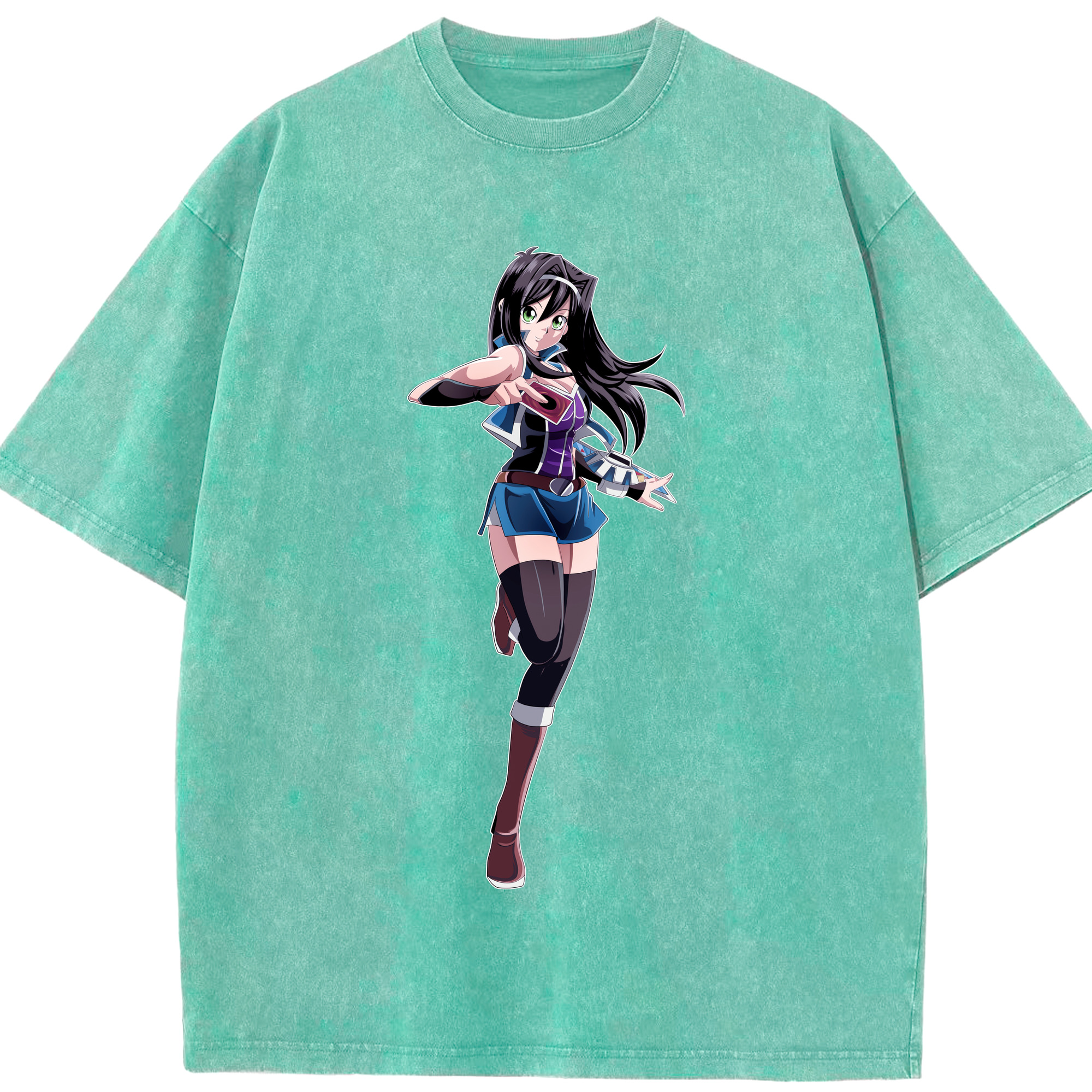 （画像用） 遊☆戯☆王 Yu-Gi-Oh! 綿100% ヴィンテージ風 半袖Tシャツ（フロントプリント）